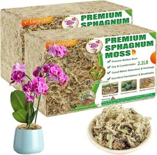 Legigo 4.4LBS Premium Sphagnum Moss for Plants- 80QT 80 QT(Appx.4.4lb)  picture