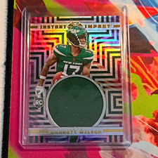 2022 Panini Illusions Instant Impact Garrett Wilson #II-GW Jets (MEM, RC) picture