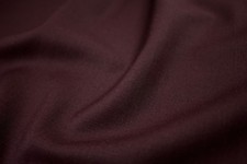 Burgundy Solid Plain Luxury Super Fine Wool Suiting Fabric Materials picture