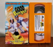 Good Burger (VHS, 1998) Nickelodeon Movie RARE, Orange Tape picture