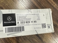 A2228201145 GENUINE OEM MERCEDES-BENZ LEFT/RIGHT WIPER BLADE. picture