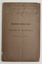 1860 Robert C. Winthrop Presentation Copy – Notice of M. Mignet picture