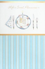 Simple HAPPY BIRTHDAY Card, Life's Sweet Pleasures Cake by American Greetings +✉ picture