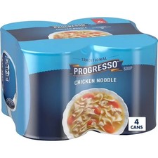 Progresso Traditional, Chicken Noodle Soup, Ready To Serve, 19 oz., 4 Pack picture