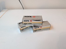 3x Agfa Agfacolor Professional XRS 1000 Color Film Expired 05/1991, 120 Print picture