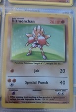 Hitmonchan 007/102 Base Set (Shadowless) Holo picture