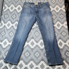 Ariat M4 Relaxed Straight Leg Jeans Mens 36x34 Blue Denim Medium Wash picture