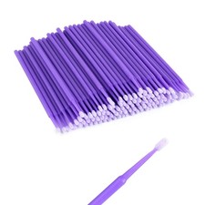 100pcs Car Touch Up Paint Brushessingle-use Micro Brushes for Refinishing Car D picture