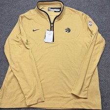 Nike Toronto Raptors OVO City Edition Team 1/4 Zip Mens XXL Tall Pullover FD9160 picture