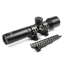 TACFUN Mosin Nagant 3-9x42 Long Eye Relief Scope /w Ring Mount +Mauser K98 Mount picture