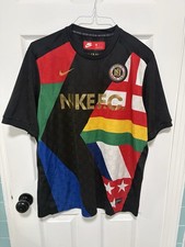 Authentic Nike FC Limited Edition Soccer Jersey Worldwide Flags Men’s XL picture