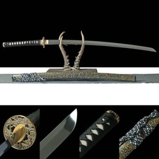 Japanese Samurai Katana Sword S7 Steel Mirror Finish Blade Sharp Full Tang picture