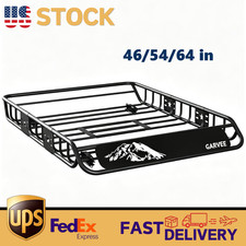 46''/54''/64'' Universal Roof Rack Basket 200 LBS Capacity Heavy Duty Rooftop picture