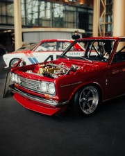 Steel Front Lip Chin Spoiler– V2 Fit For Datsun 510 - Made to Order-ponretro picture