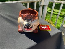 Vintage 1989 Looney Tunes Tasmanian Devil Ceramic Mug NWT picture