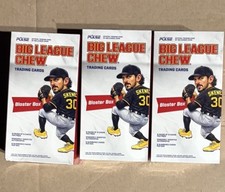2026 Pulse Big League Chew Trading Cards (3) Blaster Boxes NEW FACTORY SEALED picture