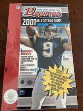 2001 Bowman NFL Football Sealed HTA Hobby Box Brees Tomlinson Wayne Vick RC Nice picture
