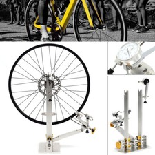 Platform Bike Wheel Hub Display Stand Bicycle Repair Truing Mechanic Tool New picture