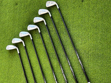 PXG 0211 DualCOR Iron Set 5-GW  MMT Graphite Shafts Stiff Flex. Excellent. 9/10 picture