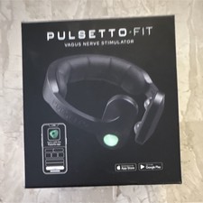 Pulsetto Fit Vagus Nerve Stimulator Neck Device Black w/ Box Manual Parker Gel picture