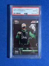 NICO HULKENBERG 2025 TOPPS NOW F1 FORMULA 1 FIRST EVER PODIUM PSA 10 QTY picture