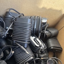 Lot Of 10x Genuine Dell 45W Small Pin Slim AC Adapter Charger With Cables picture