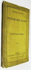 1863 Panoramic Map & Guide of Niagara Falls to Quebec by Hunter & Pickup picture