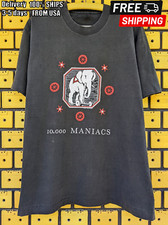 Natalie Merchant 10,000 Maniacs 1989 Vintage Alternative Rock Concert Tee picture