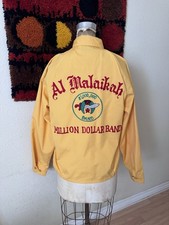 Vintage 70s 80s Shriners Million Dollar Band Chain Stitched Embroidered Jacket picture
