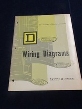 Vtg 1967 Vintage Square D Co. Wiring Diagrams Booklet 52 Pages Illustrated Q1114 picture