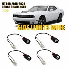 1/2PCS Side Marker Light Wire Pigtail Harness Fit 2015-2024 Dodge Challenger picture