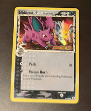 Pokemon TCG Nidoran M 57/101 EX Dragon Frontiers Delta Reverse Holo picture