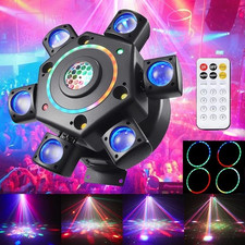 6 Arms Bee Eye Stage Light LED Moving Head Beam Light Laser DJ Disco Party Bar picture