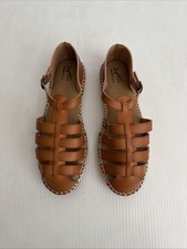 Seychelles Women’s Dylan Fisherman Espadrille Memory Foam Sandals - Tan - 9 US picture