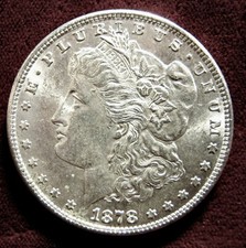 1878-S MORGAN DOLLAR, CHOICE BU. picture