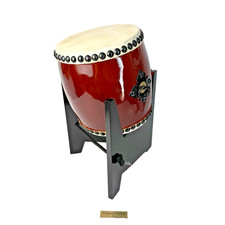Suwa kougei  Wadaiko Taiko Japanese drum 0.7 scale winding ear pedestal base set picture