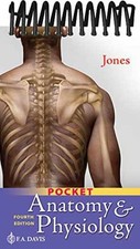 Pocket Anatomy & Physiology - Spiral-bound, by Jones Shirley A. - Very Good picture