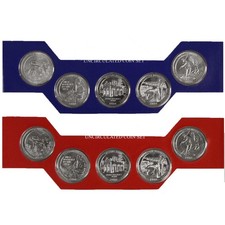 2016 P D America The Beautiful Parks Quarter Set US Mint Cello BU 10 Coin Set picture
