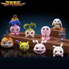 2-5cm Digimon Adventure Figures Gabumon Koromon Tokomon Collectible Toys picture