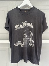 Frank Zappa Tour 1980 Crush All Boxes Barking Pumpkin Records Music T-Shirt picture