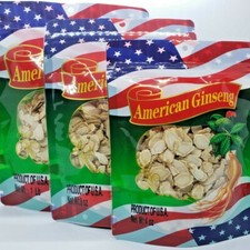 4oz-16oz 100% Hand Selected American Ginseng Slice Root Ginseng Slice 美国花旗参片 picture
