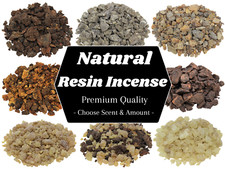 1 oz Packs Natural Granular Resin Incense: Choose Your Scent BUY 3 GET 3 FREE picture