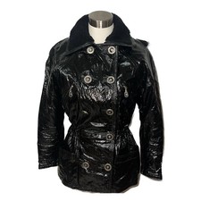 Gianni VERSACE Vintage 90’s Black Winter Coat picture