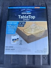 TotalBoat Table Top Epoxy Resin - 1 Gallon Kit for Bars 1-Gallon Kit, Clear picture