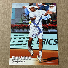 Roger Federer NetPro 2003 Switzerland #11 Base RC Tennis Trading Card ROOKIE picture