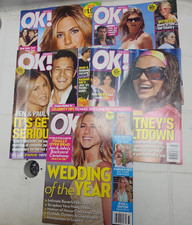 Lot of 5 OK Weekly Celebrity Magazines Vintage 2006-2008   [75] picture