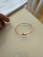 18k Solid Rose Gold Bracelet For Women picture