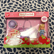 2002 Bandai Strawberry Shortcake Angel Cake Berry Tote Scented NIB picture