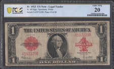 PCGS VF-20 1923 FR.40 $1 ONE DOLLAR UNITED STATES NOTE picture