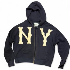 RARE Memory Lane Park NY New York Zip-Up Hoodie SIZE MEDIUM picture